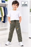 شلوار جین کاغدی طرح دار